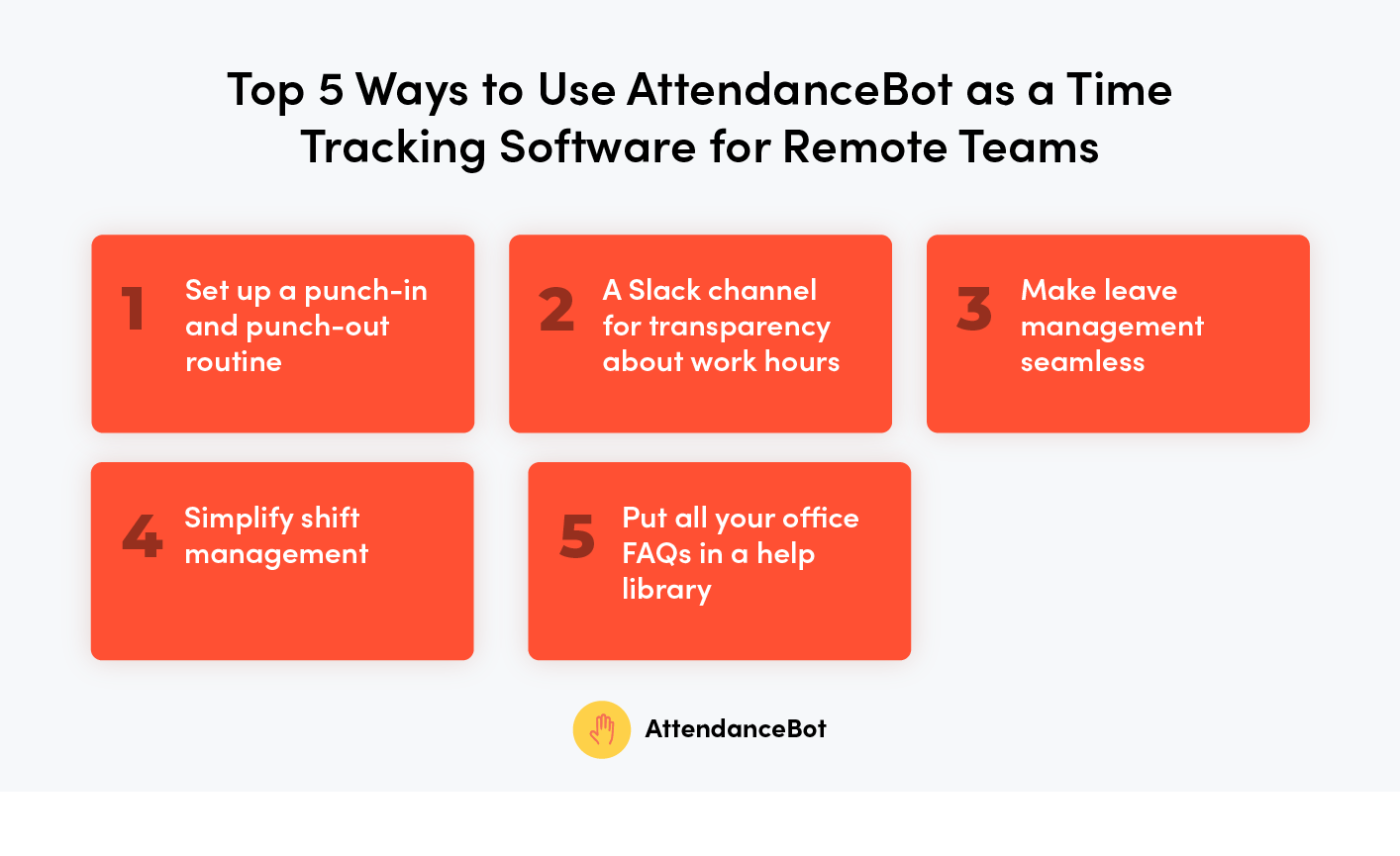 Guide To Using AttendanceBot For Remote Working Teams