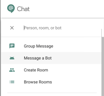 how to use google hangouts chat rooms