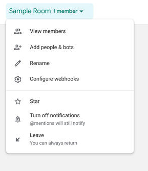 google hangouts chat add people