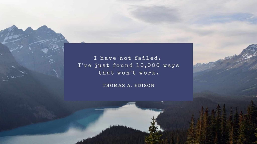 Motivational Quotes from Thomas Edison