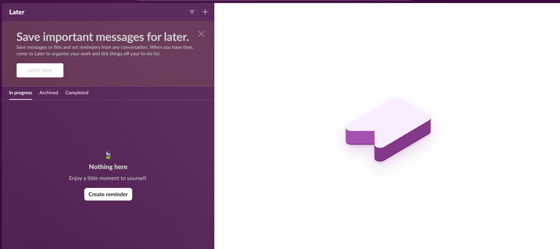 slack later option