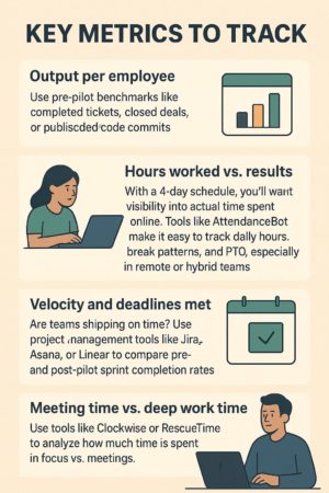 What to Track During Your 4-Day Workweek Pilot