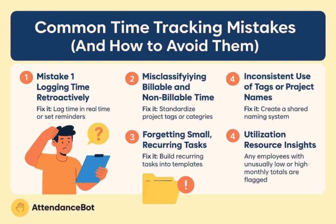 Common Time Tracking Mistakes (And How to Avoid Them)