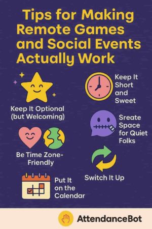 Tips for Making Remote Games and Social Events Actually Work