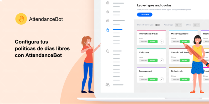 Empieza con AttendanceBot y simplifica el seguimiento de tus días libres de
permiso por duelo