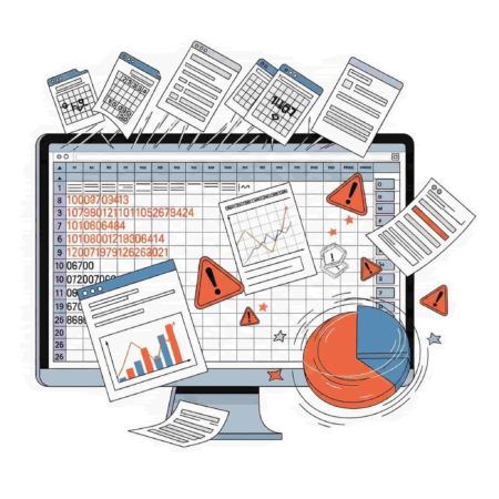 spreadsheets popping out