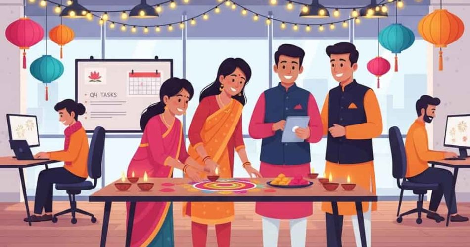 Diwali in the Workplace: Respecting Traditions While Maintaining Productivity