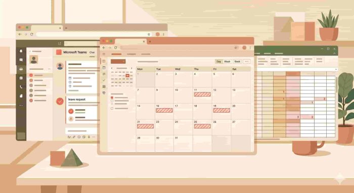 What Microsoft Teams Natively Offers for Leave Management